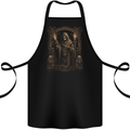 Gothic Grim Reaper Goth Heavy Metal Skull 13 Cotton Apron 100% Organic Black