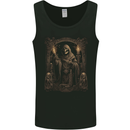Gothic Grim Reaper Goth Heavy Metal Skull 13 Mens Vest Tank Top Black