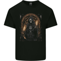 Gothic Grim Reaper Goth Heavy Metal Skull 14 Kids T-Shirt Childrens Black