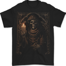 Gothic Grim Reaper Goth Heavy Metal Skull 1 Mens T-Shirt 100% Cotton BLACK