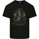 Gothic Grim Reaper Goth Heavy Metal Skull 3 Mens Cotton T-Shirt Tee Top Black