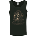 Gothic Grim Reaper Goth Heavy Metal Skull 3 Mens Vest Tank Top Black