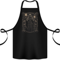 Gothic Grim Reaper Goth Heavy Metal Skull 4 Cotton Apron 100% Organic Black