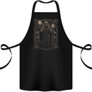 Gothic Grim Reaper Goth Heavy Metal Skull 4 Cotton Apron 100% Organic Black