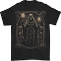 Gothic Grim Reaper Goth Heavy Metal Skull 4 Mens T-Shirt 100% Cotton BLACK