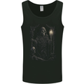 Gothic Grim Reaper Goth Heavy Metal Skull 5 Mens Vest Tank Top Black
