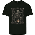 Gothic Grim Reaper Goth Heavy Metal Skull 6 Kids T-Shirt Childrens Black