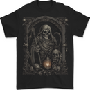 Gothic Grim Reaper Goth Heavy Metal Skull 6 Mens T-Shirt 100% Cotton BLACK