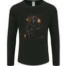 Gothic Grim Reaper Goth Heavy Metal Skull 8 Mens Long Sleeve T-Shirt Black
