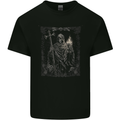 Gothic Grim Reaper Goth Heavy Metal Skull 9 Kids T-Shirt Childrens Black