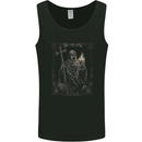 Gothic Grim Reaper Goth Heavy Metal Skull 9 Mens Vest Tank Top Black