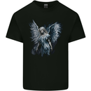 Gothic Guardian Angel Fantasy Goth Kids T-Shirt Childrens Black