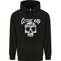 Gothic Rap Skull Hip Hop Music Gangster Mens 80% Cotton Hoodie Black
