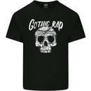 Gothic Rap Skull Hip Hop Music Gangster Mens Cotton T-Shirt Tee Top Black