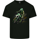 Graffiti Motorcross MotoX Motorbike Biker Kids T-Shirt Childrens Black