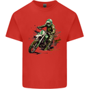 Graffiti Motorcross MotoX Motorbike Biker Mens Cotton T-Shirt Tee Top Red