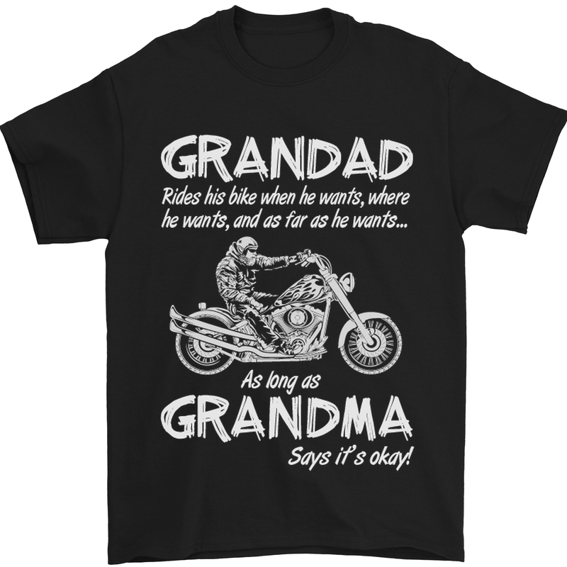 Grandad T-Shirt Mens Funny Grandparents Day Tshirt Tee Top 1