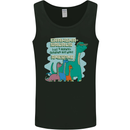 Grandma-saurus Funny Dinosaur Grandkids Mens Vest Tank Top Black