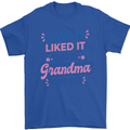 Grandma Spoilt Grandkids Funny Mens T-Shirt 100% Cotton Royal Blue