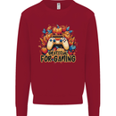 Grateful For Gaming Thanksgiving Video Games Mens Sweatshirt Jumper Red