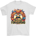 Grateful For Gaming Thanksgiving Video Games Mens T-Shirt 100% Cotton White