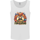 Grateful For Gaming Thanksgiving Video Games Mens Vest Tank Top White