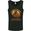 Gravity Checks Downhill MTB Mountain Bike Mens Vest Tank Top Black
