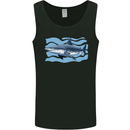 Great White Shark in the Ocean Mens Vest Tank Top Black