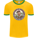 King Airborne Mens Ringer T-Shirt FotL Gold/Green