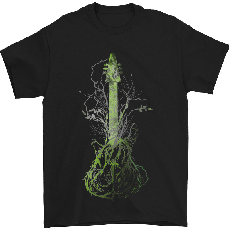 Guitar T-Shirt Mens Electric Acoustic Bass Funny Music Tshirt Tee Top 4