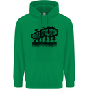 Grill Evolution Funny BBQ Braai Childrens Kids Hoodie Irish Green