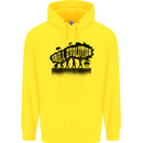 Grill Evolution Funny BBQ Braai Childrens Kids Hoodie Yellow