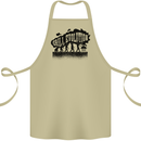 Grill Evolution Funny BBQ Braai Cotton Apron 100% Organic Khaki