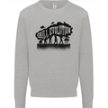Grill Evolution Funny BBQ Braai Kids Sweatshirt Jumper Sports Grey