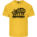 Grill Evolution Funny BBQ Braai Kids T-Shirt Childrens Yellow