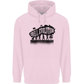 Grill Evolution Funny BBQ Braai Mens 80% Cotton Hoodie Light Pink