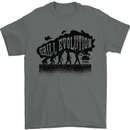 Grill Evolution Funny BBQ Braai Mens T-Shirt 100% Cotton Charcoal