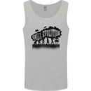 Grill Evolution Funny BBQ Braai Mens Vest Tank Top Sports Grey