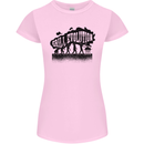 Grill Evolution Funny BBQ Braai Womens Petite Cut T-Shirt Light Pink