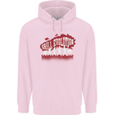 Grill Evolution Funny BBQ Childrens Kids Hoodie Light Pink