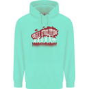 Grill Evolution Funny BBQ Childrens Kids Hoodie Peppermint