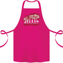 Grill Evolution Funny BBQ Cotton Apron 100% Organic Pink