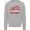 Grill Evolution Funny BBQ Kids Sweatshirt Jumper Sports Grey