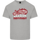 Grill Evolution Funny BBQ Kids T-Shirt Childrens Sports Grey