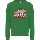 Grill Evolution Funny BBQ Mens Sweatshirt Jumper Irish Green