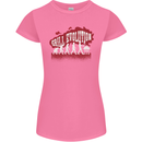 Grill Evolution Funny BBQ Womens Petite Cut T-Shirt Azalea