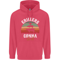 Grillers Gonna Grill BBQ Food Childrens Kids Hoodie Heliconia