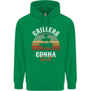 Grillers Gonna Grill BBQ Food Childrens Kids Hoodie Irish Green