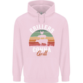 Grillers Gonna Grill BBQ Food Childrens Kids Hoodie Light Pink