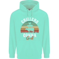 Grillers Gonna Grill BBQ Food Childrens Kids Hoodie Peppermint